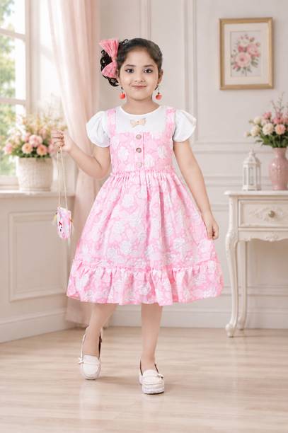 Litil Stellas Indi Girls Midi/Knee Length Party Dress