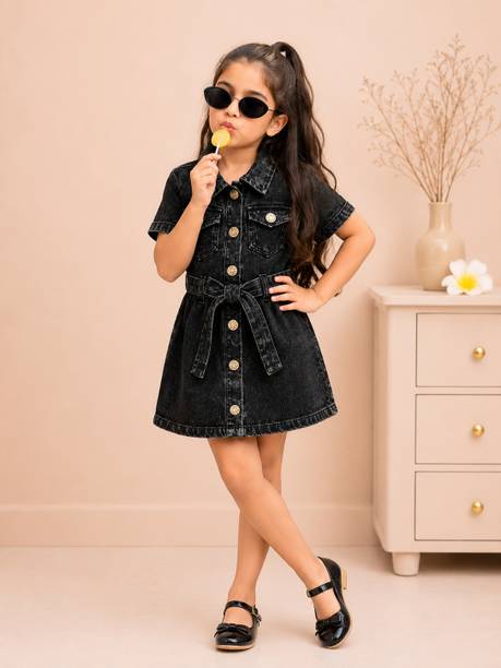 Funkroo Girls Above Knee Casual Dress