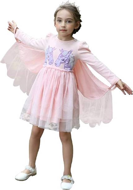 Girls Above Knee Party Dress