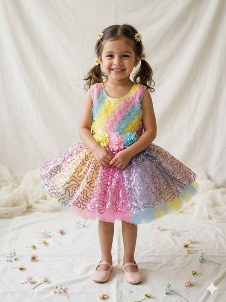 Baby Girls Below Knee Party Dress