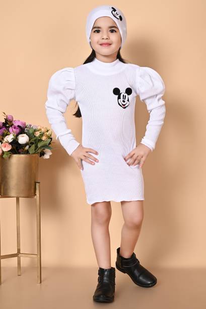 QADRI ENTERPRISE Girls Above Knee Festive/Wedding Dress