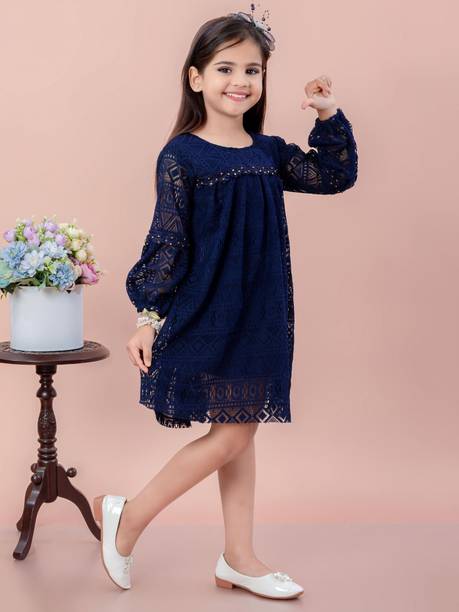 TAILORWOMEN Indi Girls Midi/Knee Length Party Dress