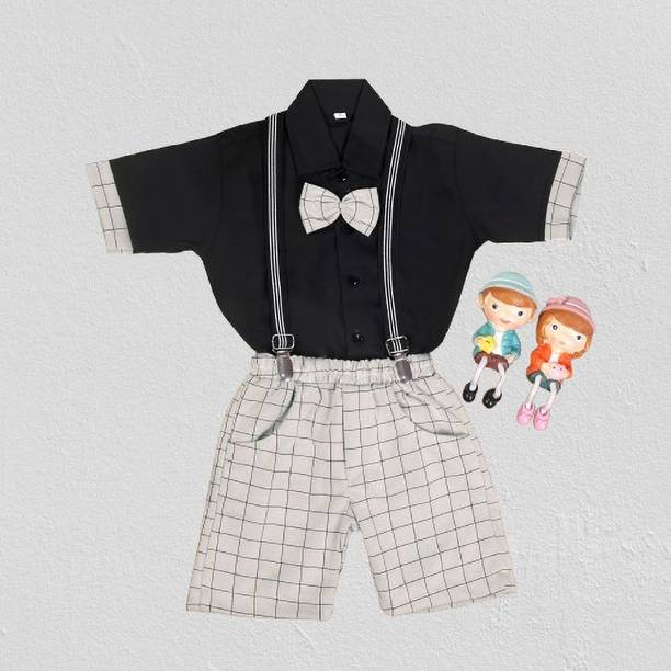 Baby Boys Formal Shirt & Waistcoat Set