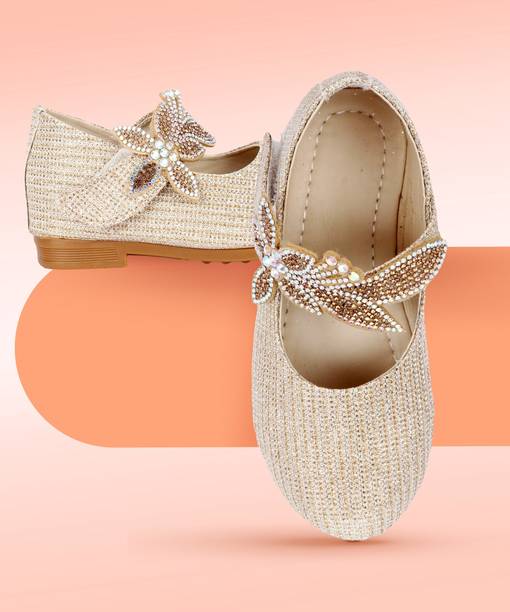 GNX Velcro Ballerinas For Girls
