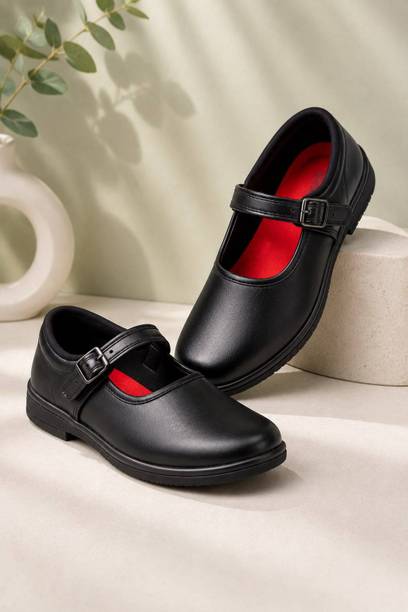 Barbie Buckle School Shoes For Boys & Girls