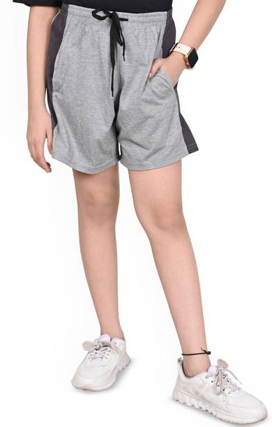 BAESD Short For Girls Casual Solid Pure Cotton