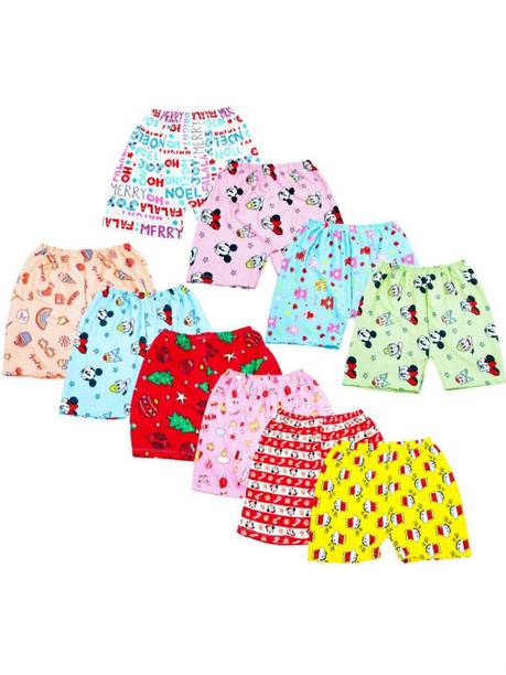 Short For Baby Boys Casual Printed Cotton Blend