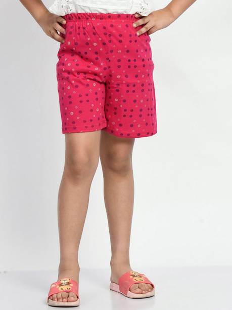 BAESD Short For Girls Casual Printed Pure Cotton