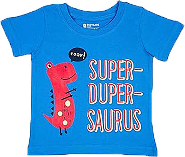 BodyCare Boys Solid Cotton Blend Regular T Shirt