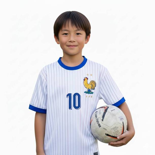 PRASEL Boys & Girls Printed Polyester Regular T Shirt