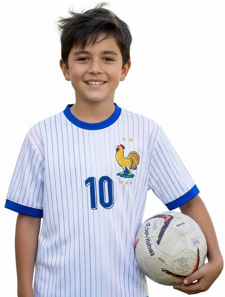 Thiva Boys & Girls Printed Polyester Regular T Shirt
