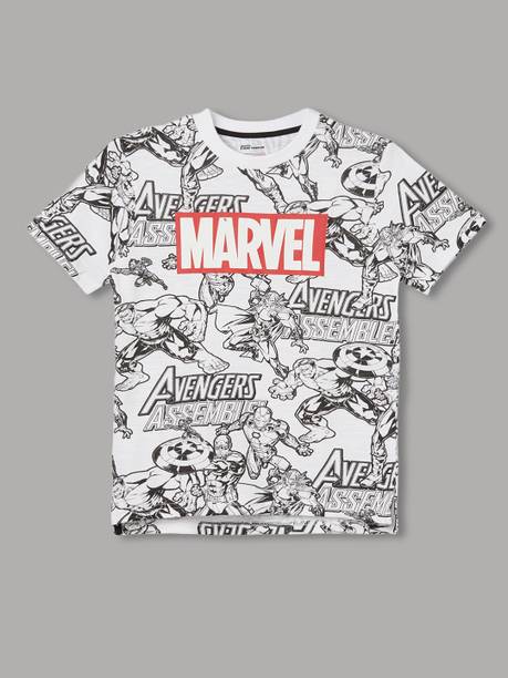 Fame Forever by Lifestyle Boys Printed Cotton Blend Regular T Shirt