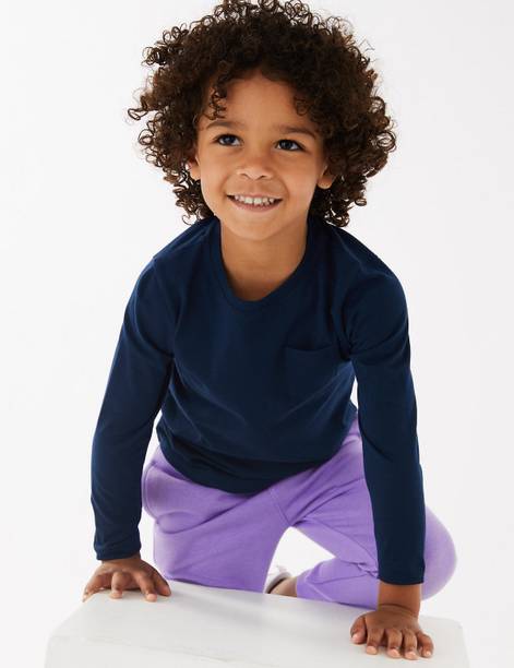 Girls Casual Cotton Blend Top