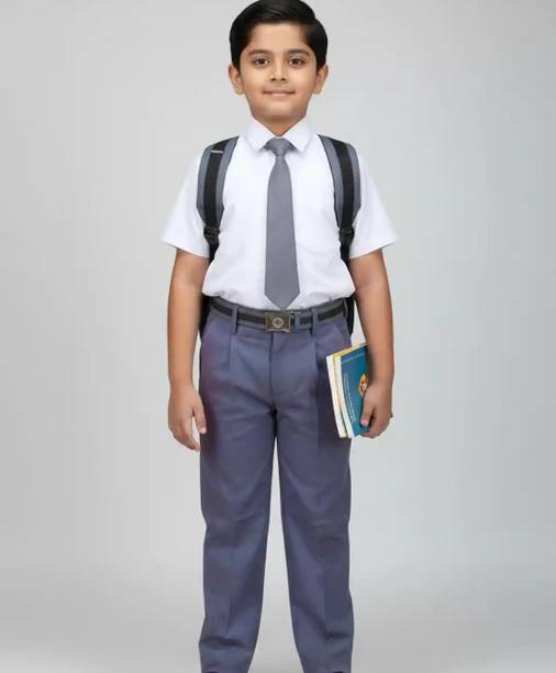 KVKTRADERS Grey Uniform Trouser