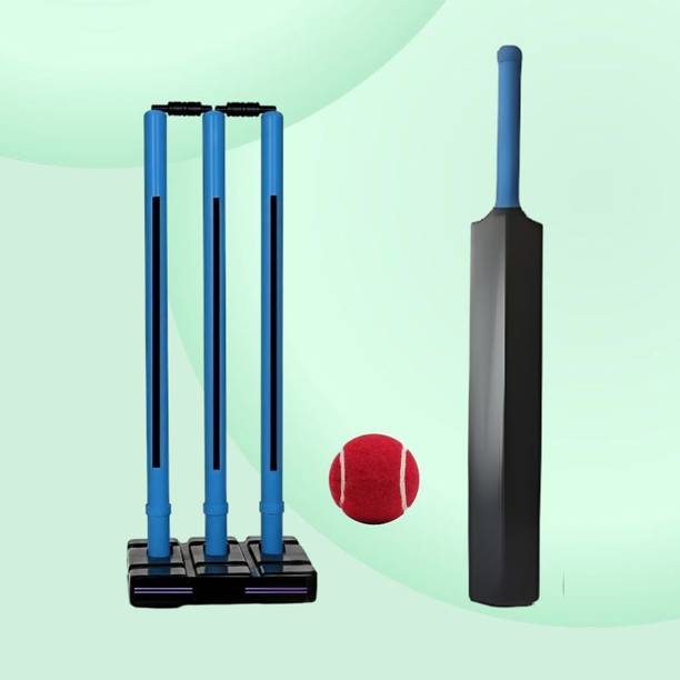 SS SKULL Kids Cricket Kit with Bat Ball & Stumps Cricket Kit