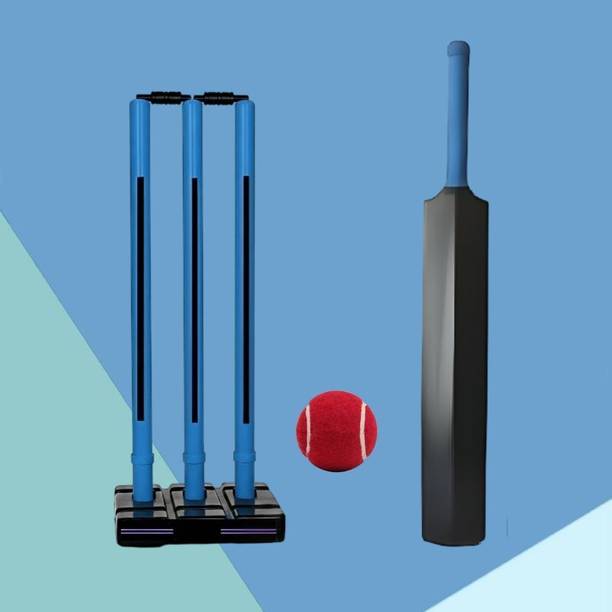 SS SKULL Junior Cricket Set for Boys & Girls with Bat Ball and Wickets Cricket Kit