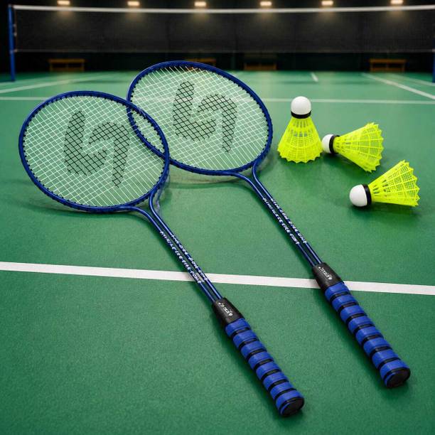 TheGiftslab Badminton Racket Set with 4 Shuttlecocks Badminton Kit
