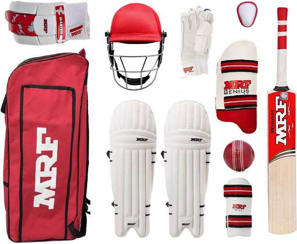 HF MRF LEAGUE Legend Junior Set of 4 No ( Ideal For 8-10 Years ) क्रिकेट किट