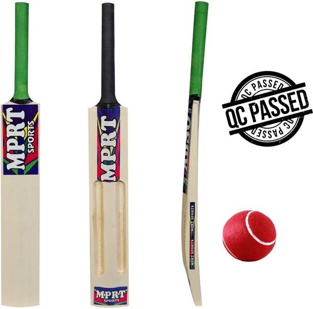 MPRT Advik Wooden 4 Scoop Cricket Kit Bat Size 6 For Age Group 13-15 Cricket Kit Cricket Kit