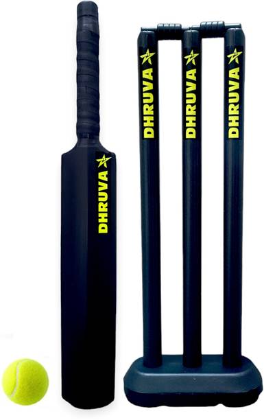 Dhruva Hard Plastic Cricket Kit Combo Pack For 8 Years Kids Cricket Kit