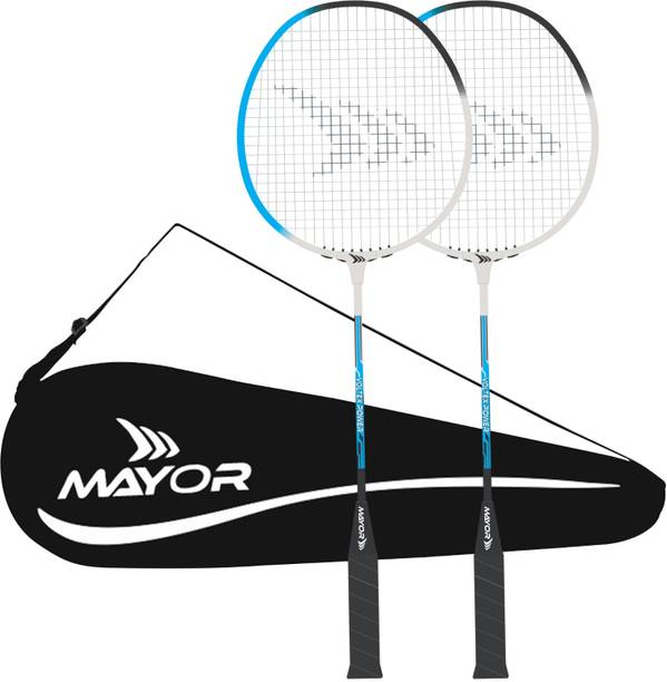 MAYOR Voltex Power Badminton Racket Set of 2 Lightweight Racquet for Practice an