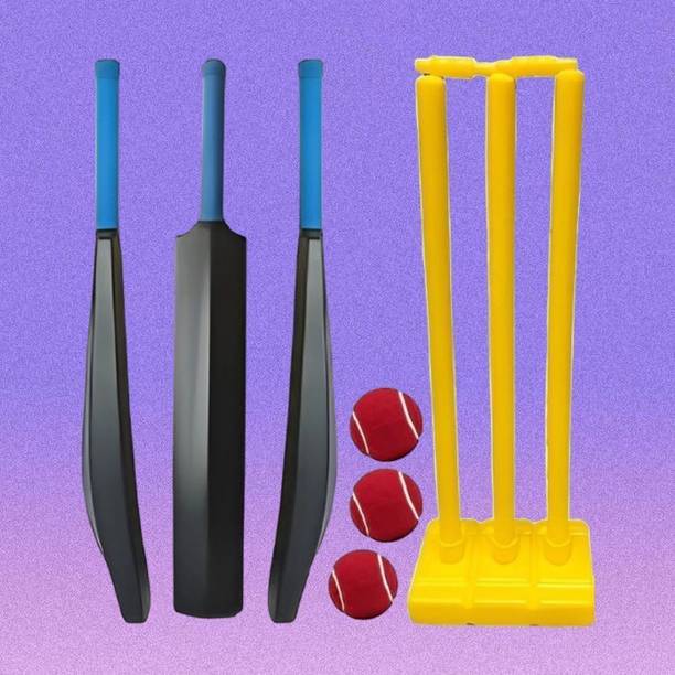 SS SKULL PVC Bat Cricket Kit with Stump Set and 3 Balls Cricket Kit