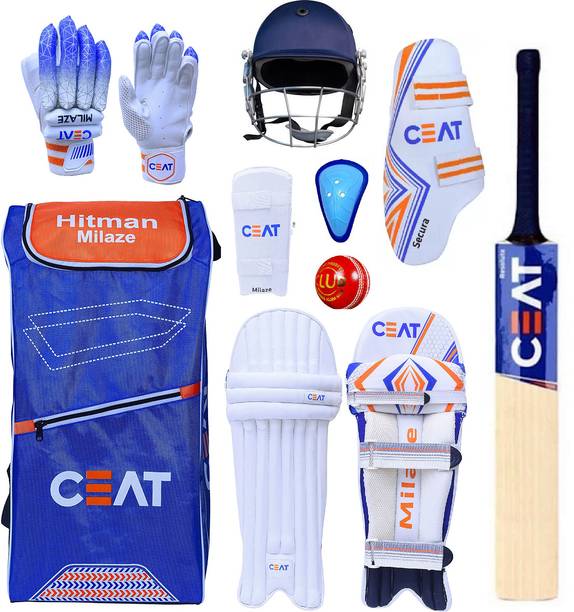HF CEAT Milaze Academy FULL SIZE ( Ideal For 15-21 Years ) Complete Cricket Kit