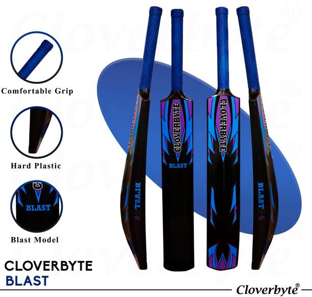 क्लवरबाइट Heavy Duty Plastic Very Strong Cricket Bat Full Size Premium Bat क्रिकेट किट