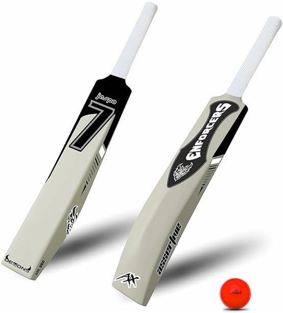 जस्पो Enforcers Cricket Plastic Bat with क्रिकेट किट