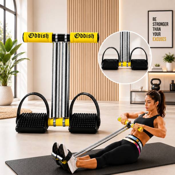 Oddish Tummy Trimmer 12 inch Double Spring Premium Quality for man and women Fitness Accessory Kit Kit