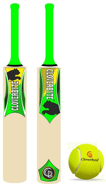 CLOVERBYTE 5 No. Size Lightweight and Durable Bat and Ball For 4-8 Years Kids Cricket Kit