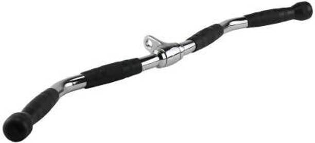 Dinetic ® EZ Curl Bar Cable Attachment (27 Inch): Biceps & Triceps Gym Rod Multi-training Bar