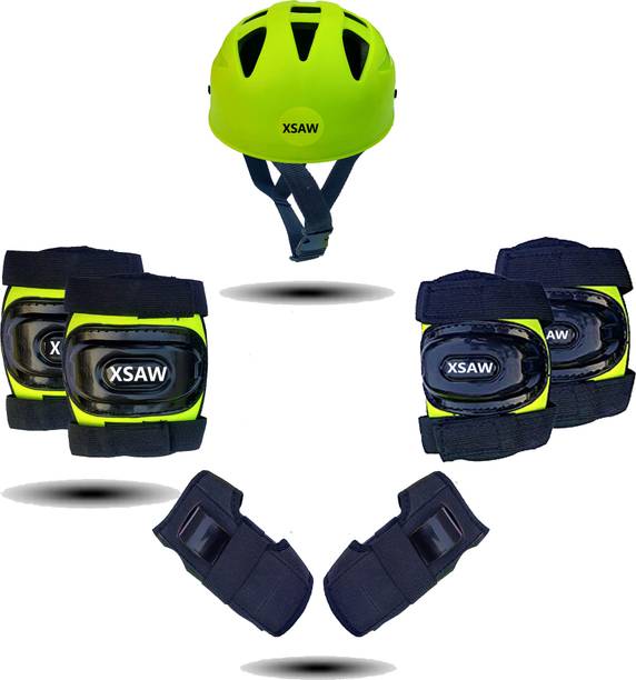 XSAW Protective Set for Cycling Skateboard Skating Scooter Age 3 to 7 Year (Small) Skating Kit
