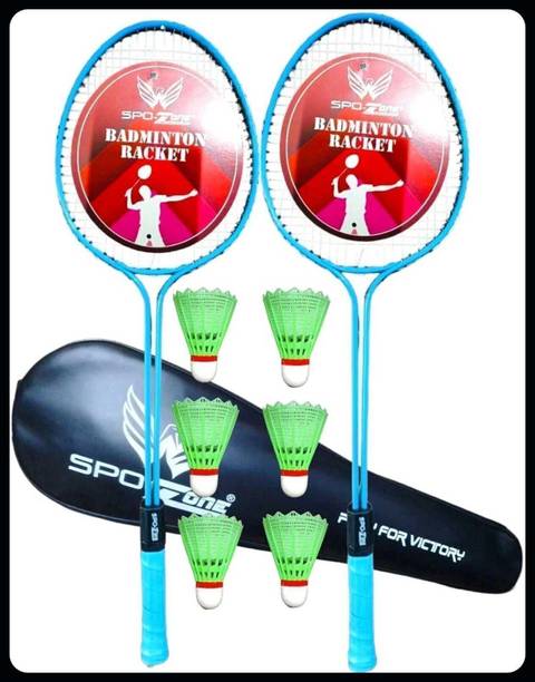 SPO Zone Premium Quality Badminton Racket And Shuttle Cock With Combo 261831-67 