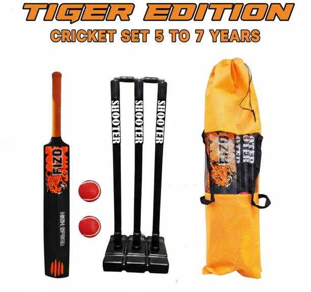 fizo Heavy PVC Cricket Kit For 5-7 Years Kids 1 Bat Siz...