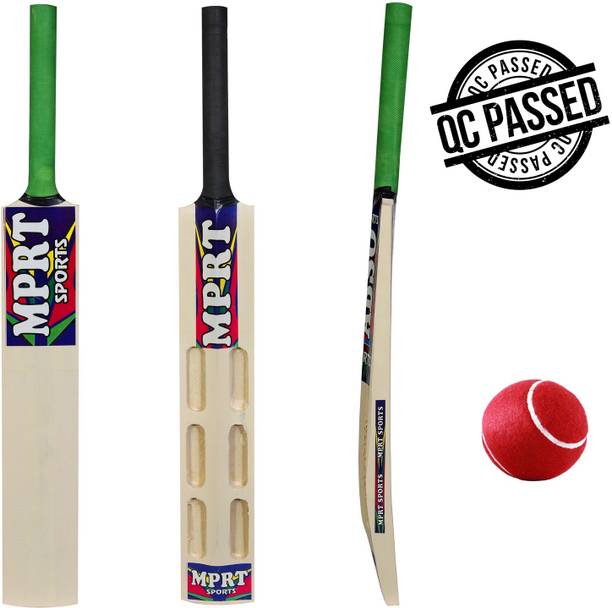 MPRT Advik Wooden 6 Scoop Cricket Kit Bat Size 5 For Age Group 11-12 Cricket Kit Cricket Kit