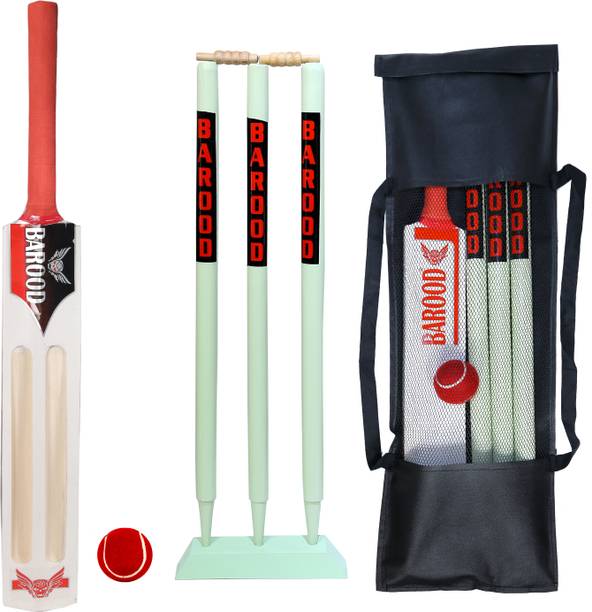 BAROOD jumbo poplar wood cricket kit size 4_2 schoop age 9 to 11 year Cricket Kit