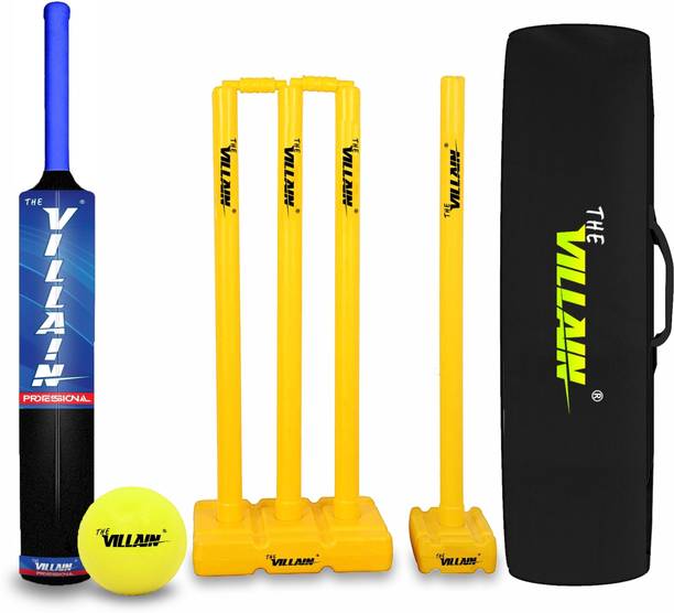 The Villain Professional Plastic Cricket Bat (Full Size...
