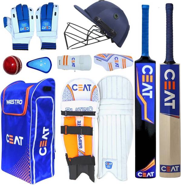 Solutions24x7 TODAY SALE OFFER FULL SIZE CRICKET SET KIT WITH CRICKET BAT USE UN