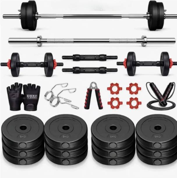 BRK PVC dumbbell 10kg straight rod acc Fitness Accessory Kit Kit