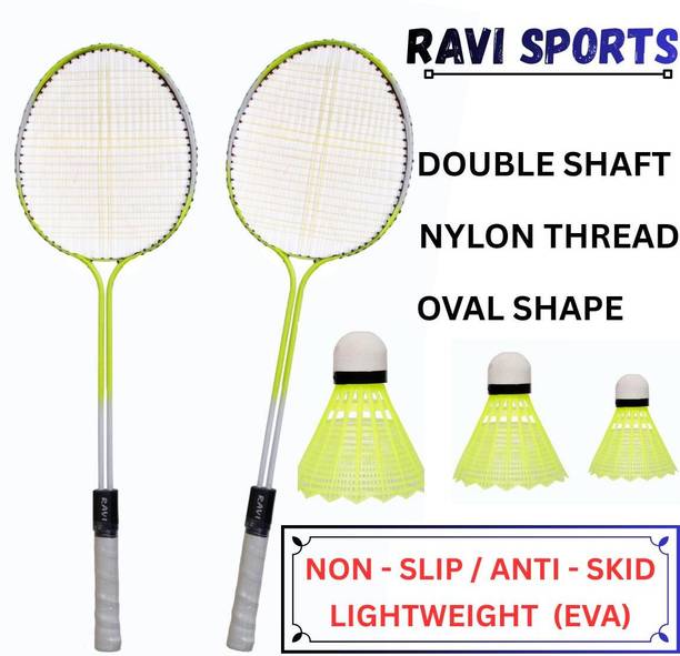 Ravii sports Shuttle Bat Combo76 Badminton Kit