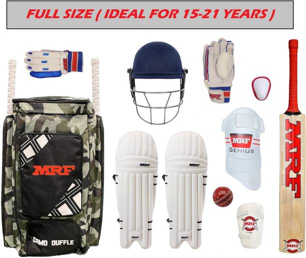 HF Camo Pro Full Size ( Ideal For 15-21 Years ) Complete Cricket Kit