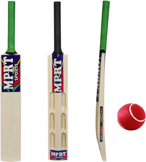 MPRT Advik Wooden 4 Scoop Cricket Kit Bat Size 5 For Age Group 11-12 Cricket Kit Cricket Kit