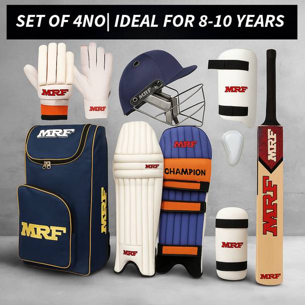 Intellect Creation VK-18 Beginner Friendly Cricket Kit With Kashmiri Willow Bat 