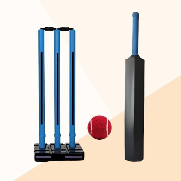 SS SKULL Children Cricket Sports Set with Bat Ball & Wickets Cricket Kit