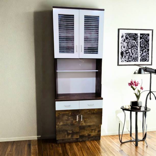 wood planet interior Engineered Wood Crockery Cabinet