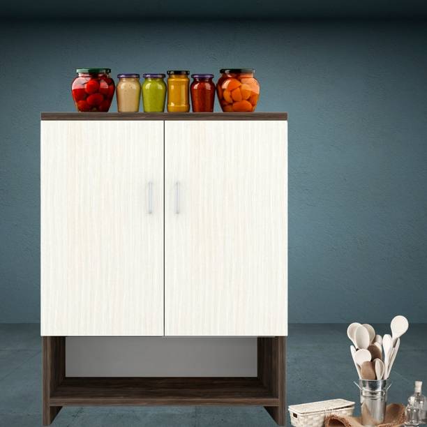 SPECIALITY PANELS 2 Doors with 4 Shelfs Multipurpose Cabinet with Termite Resistance Engineered Wood Kitchen Cabinet