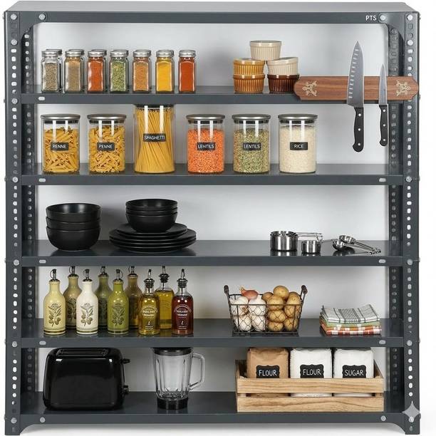 Spacious Heavy Duty Metal Shelving for Home, Office, Warehouse & Shop Use Metal Kitchen Cabinet