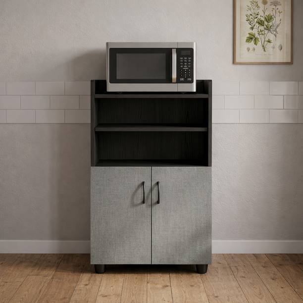 Home Full Kelvin Wenge With Grey Engineered Wood Kitchen Cabinet