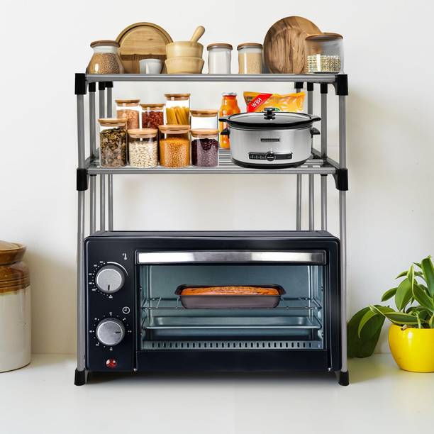 URBAN CHOICE Microwave Stand Metal Kitchen Cabinet